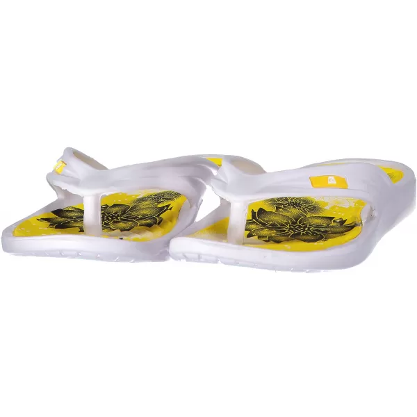  Női papucs ALPINE PRO DINA LBTN210 FEHÉR/SÁRGA 