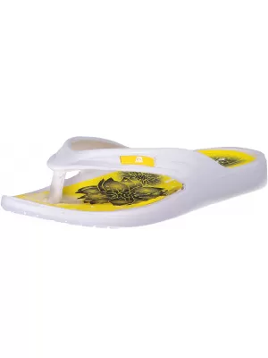Női papucs ALPINE PRO DINA LBTN210 FEHÉR/SÁRGA
