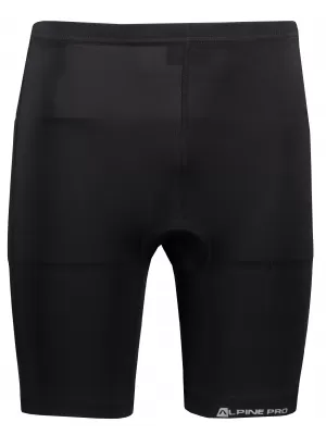 Férfi boxer cyclo betéttel ALPINE PRO CYCL MUNN041 FEKETE