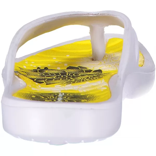  Női papucs ALPINE PRO DINA LBTN210 FEHÉR/SÁRGA 