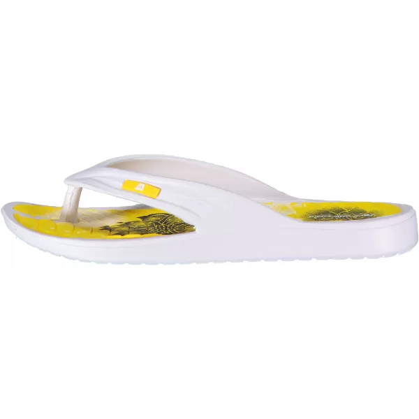  Női papucs ALPINE PRO DINA LBTN210 FEHÉR/SÁRGA 