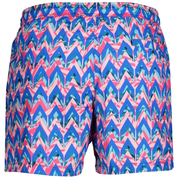  Rövidnadrág OMBRE AW151 KÉK/KORALL 