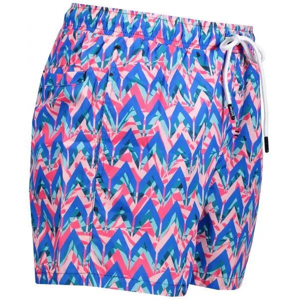  Rövidnadrág OMBRE AW151 KÉK/KORALL 