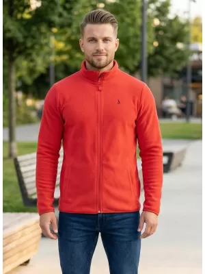 Férfi polár pulóver ALTISPORT DANER MSWP237 PIROS
