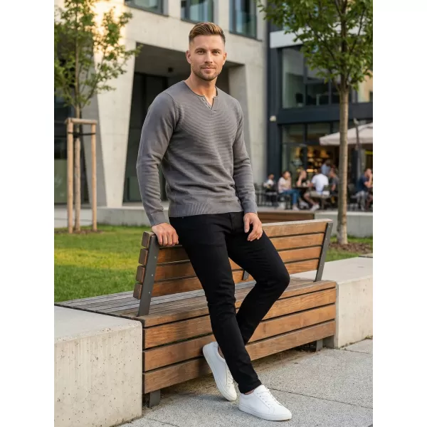  Férfi pulóver ALTISPORT JOANES MPLP075 VILÁGOS SZÜRKE 
