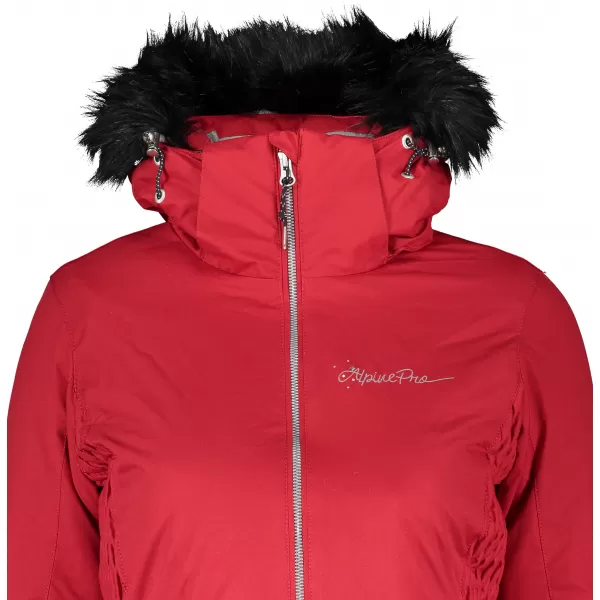  Női kabát ALPINE PRO MEMKA 4 LJCP355 PIROS 