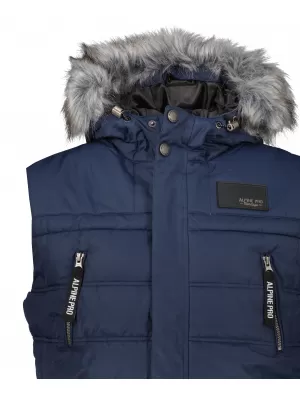 Mellény ALPINE PRO JARVIS 2 MVEP059 SÖTÉTKÉK