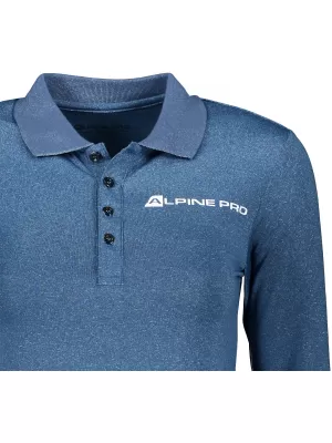 Női funkcionális T -piró gallérral ALPINE PRO STERA LTSP635 VILÁGOSKÉK