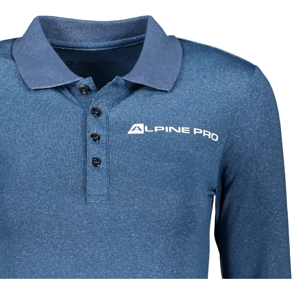  Női funkcionális T -piró gallérral ALPINE PRO STERA LTSP635 VILÁGOSKÉK 