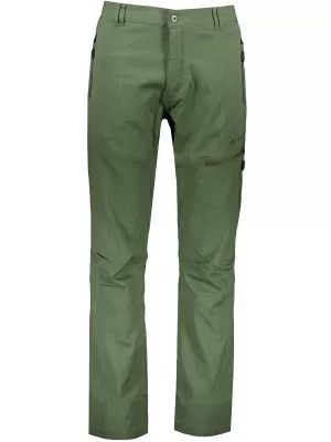 Férfi softshell nadrág ALPINE PRO CARB 4 MPAP379 SÖTÉTZÖLD