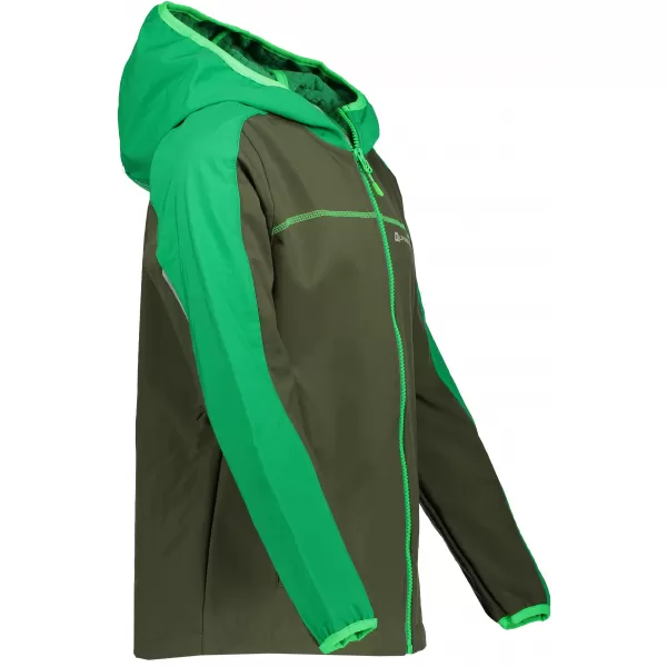  Fiúk softshell kabátja ALPINE PRO NOOTKO 7 KJCP144 SÖTÉTZÖLD 