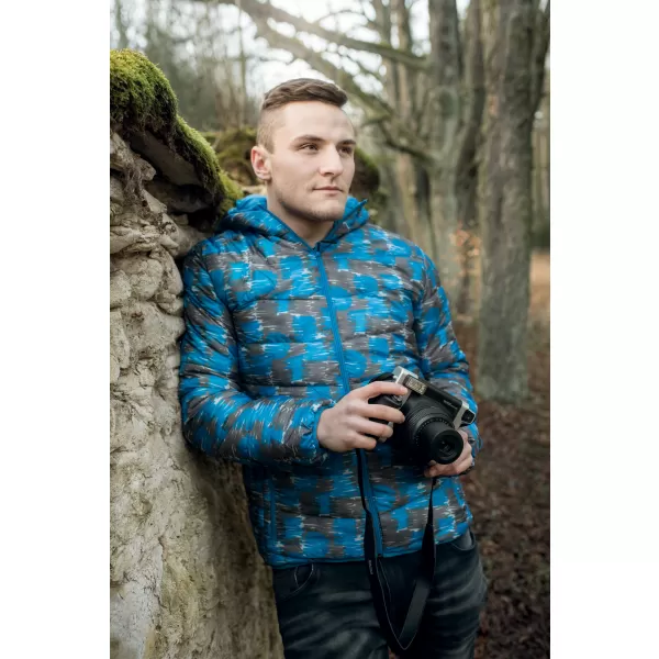  Kétoldalú kabát ALPINE PRO INKER MJCP398 VILÁGOSKÉK 