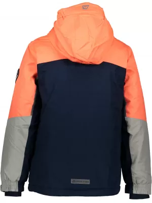 Sítőkabát ALPINE PRO SARDARO 2 KJCP154 NARANCSSÁRGA/SZÜRKE