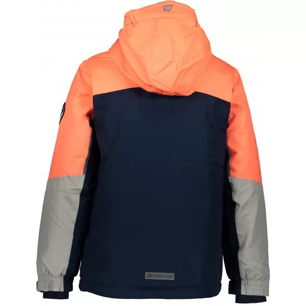  Sítőkabát ALPINE PRO SARDARO 2 KJCP154 NARANCSSÁRGA/SZÜRKE 
