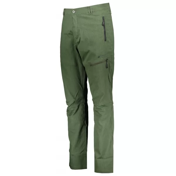  Férfi softshell nadrág ALPINE PRO CARB 4 MPAP379 SÖTÉTZÖLD 
