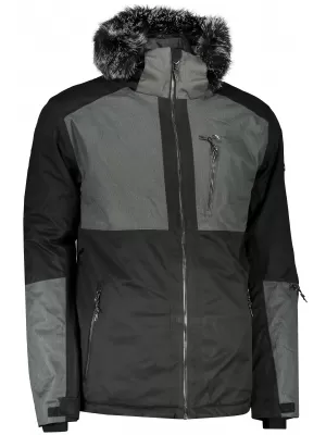 Férfi sí kabát ALPINE PRO DOR 2 MJCP372 FEKETE