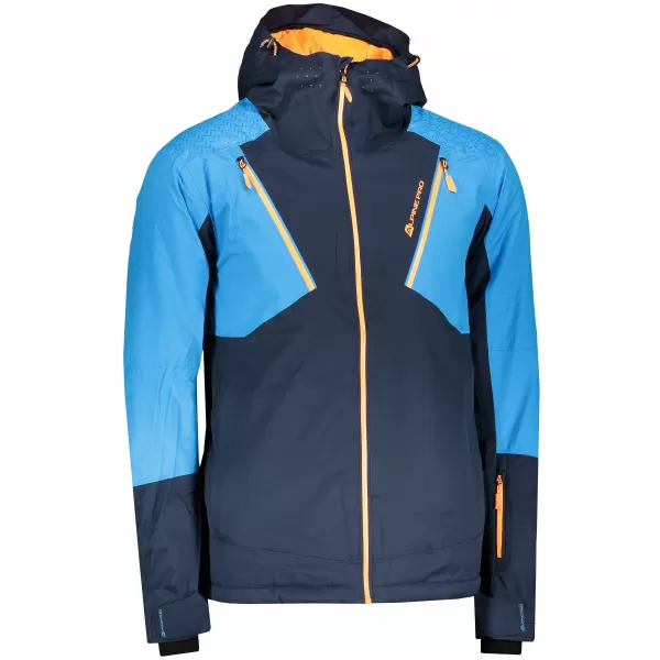  Férfi sí kabát ALPINE PRO MIKAER 3 MJCP368 SÖTÉTKÉK 