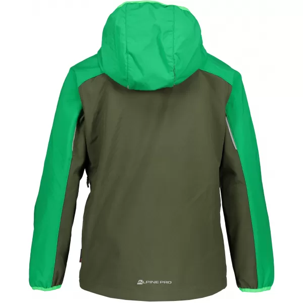  Fiúk softshell kabátja ALPINE PRO NOOTKO 7 KJCP144 SÖTÉTZÖLD 