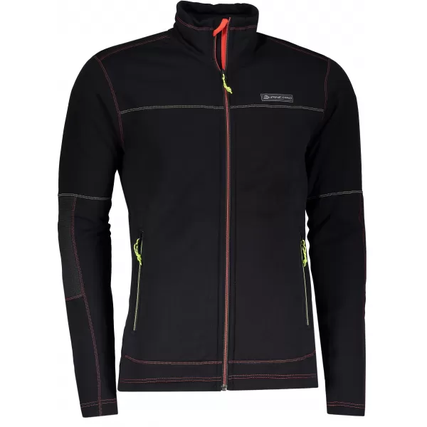  Sport pulóver ALPINE PRO HAEVEN MSWP108 FEKETE 