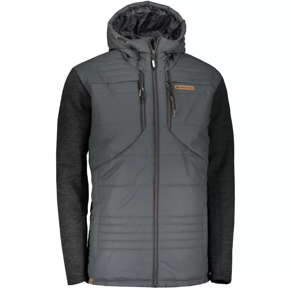  Kabát ALPINE PRO NISIF MJCP360 SÖTÉTSZÜRKE 
