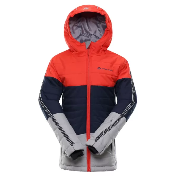  Sítőkabát ALPINE PRO WIREMO 3 KJCP155 NARANCS 