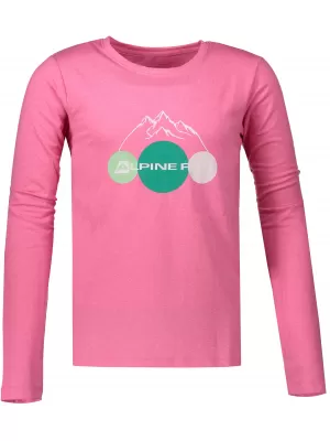 T -póló ALPINE PRO TEOFILO 8 KTSP200 RÓZSASZÍN