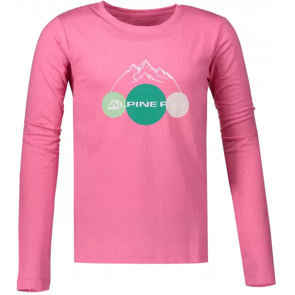  T -póló ALPINE PRO TEOFILO 8 KTSP200 RÓZSASZÍN 