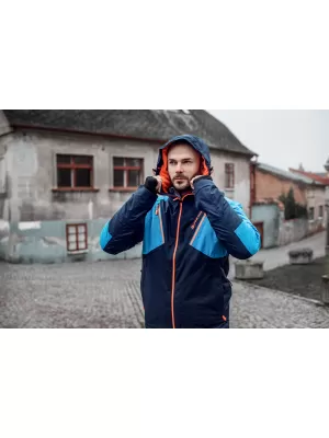 Férfi sí kabát ALPINE PRO MIKAER 3 MJCP368 SÖTÉTKÉK