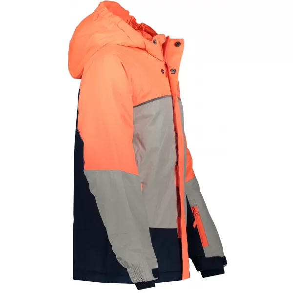  Sítőkabát ALPINE PRO SARDARO 2 KJCP154 NARANCSSÁRGA/SZÜRKE 