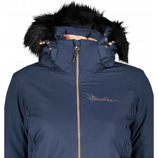  Női kabát ALPINE PRO MEMKA 4 LJCP355 SÖTÉTKÉK 