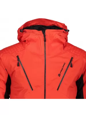 Férfi sí kabát ALPINE PRO MIKAER 3 MJCP368 PIROS