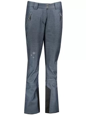 Női téli softshell nadrág ALPINE PRO KARIA 4 LPAP373 SÖTÉTKÉK