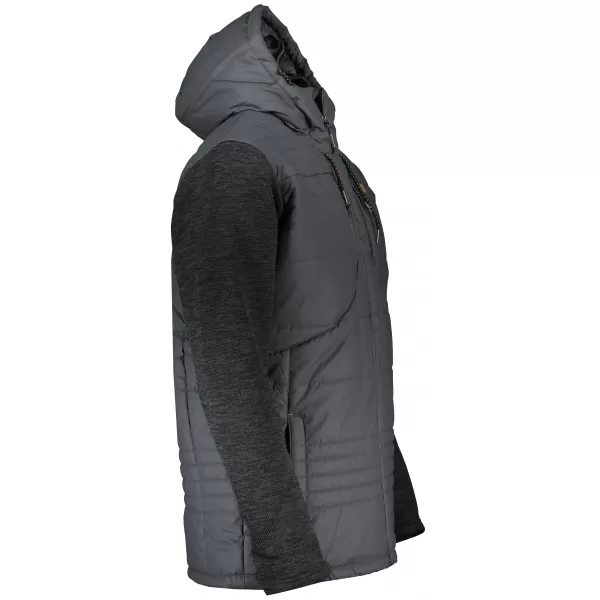  Kabát ALPINE PRO NISIF MJCP360 SÖTÉTSZÜRKE 