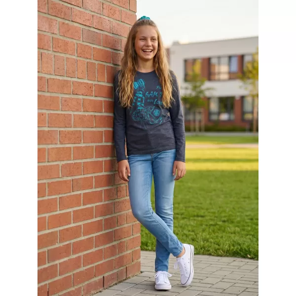  Hosszú ujjú lány póló SAM 73 GT 531 SÖTÉTKÉK 