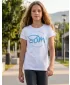 Lány t -póló rövid ujjú SAM 73 GT 529 FEHÉR