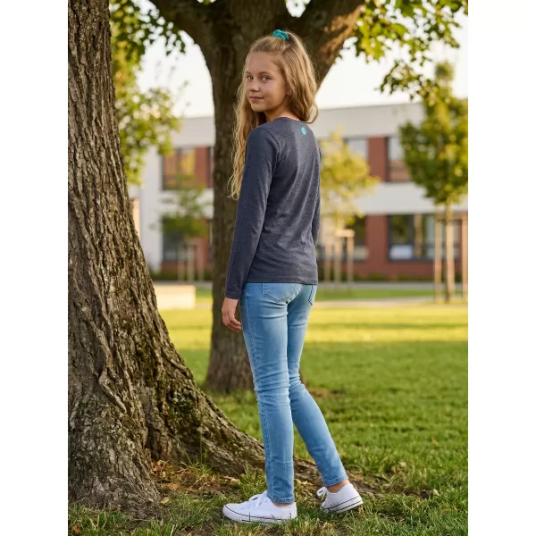  Hosszú ujjú lány póló SAM 73 GT 531 SÖTÉTKÉK 
