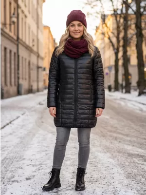Női kabát SAM 73 LCTP107 FEKETE