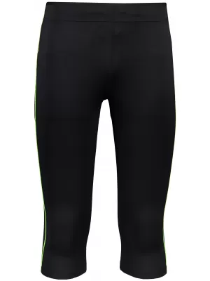Férfi 3/4 nadrág ALPINE PRO ENZO 4 MPAR420 FEKETE/ZÖLD