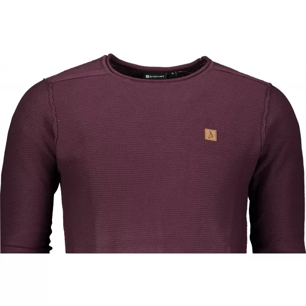  Férfi pulóver ALTISPORT QUOD MPLR079 BURGUNDIA 