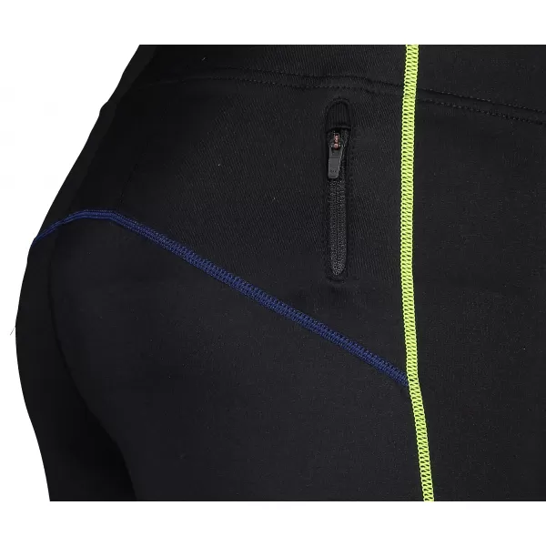 Férfi 3/4 nadrág ALPINE PRO ENZO 4 MPAR420 FEKETE/ZÖLD 