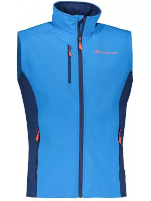 Férfi softshell mellény ALPINE PRO ASKLEPIOS 7 MVER063 KÉK