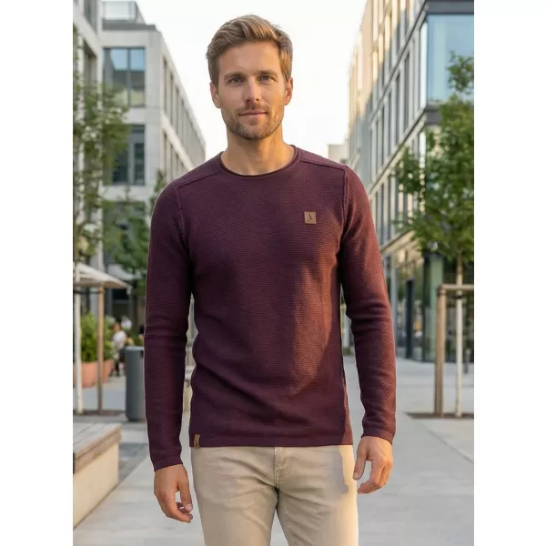  Férfi pulóver ALTISPORT QUOD MPLR079 BURGUNDIA 