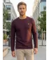 Férfi pulóver ALTISPORT QUOD MPLR079 BURGUNDIA