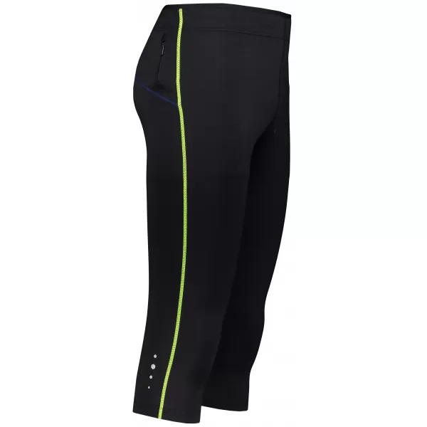 Férfi 3/4 nadrág ALPINE PRO ENZO 4 MPAR420 FEKETE/ZÖLD 