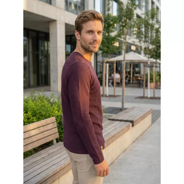  Férfi pulóver ALTISPORT QUOD MPLR079 BURGUNDIA 