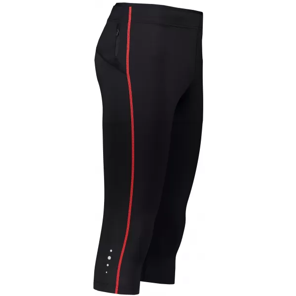  Férfi 3/4 nadrág ALPINE PRO ENZO 4 MPAR420 FEKETE/PIROS 