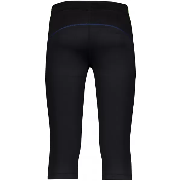  Férfi 3/4 nadrág ALPINE PRO ENZO 4 MPAR420 FEKETE/ZÖLD 