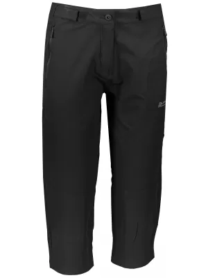 Női 3/4 nadrág ALPINE PRO HYDA LPAR385 FEKETE