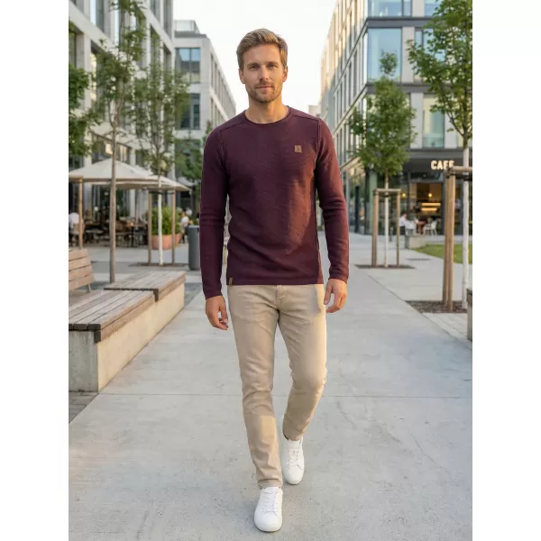  Férfi pulóver ALTISPORT QUOD MPLR079 BURGUNDIA 