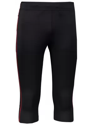 Férfi 3/4 nadrág ALPINE PRO ENZO 4 MPAR420 FEKETE/PIROS
